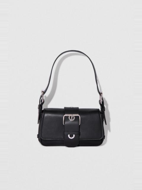 BY FAR ELOISE BLACK NAPPA LEATHER
