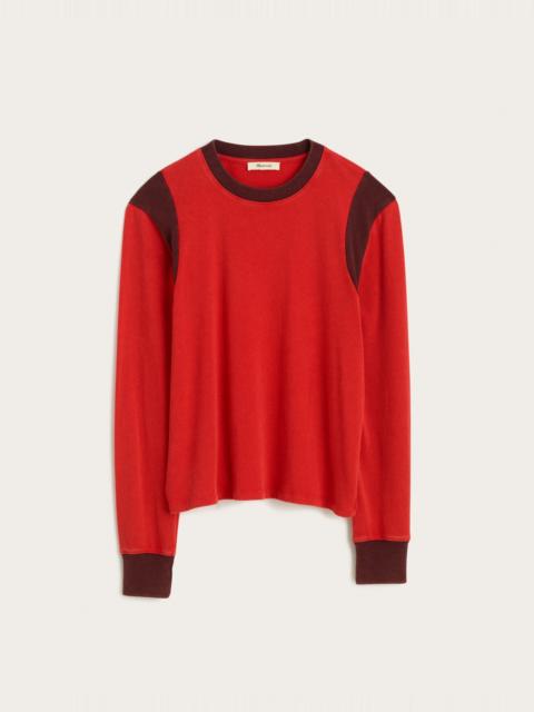 Madewell Long-Sleeve Tee in Weekend Jersey