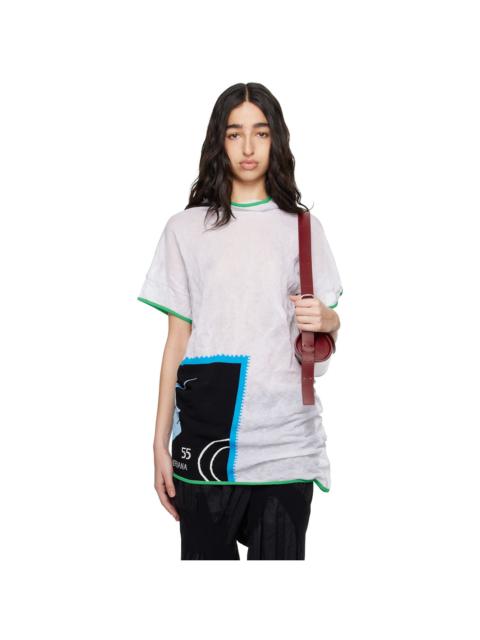 Kiko Kostadinov White Promina Knit T-shirt