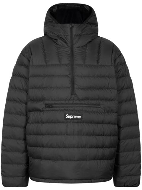 Supreme micro down half-zip pullover jacket