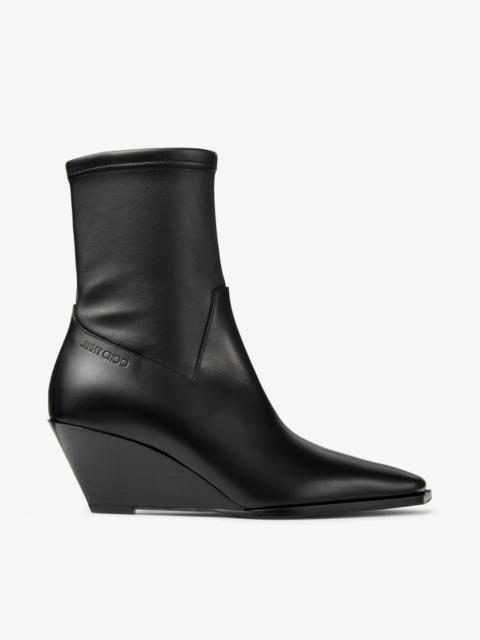 JIMMY CHOO Hadley Ankle Boot 60
Black Panache Leather Ankle Boots
