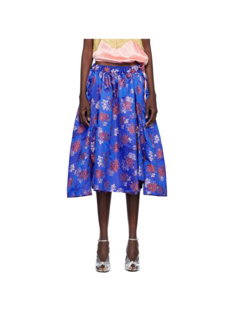 【関税込み】Bless ブルー SMLXL Rain Skirt ミディアムスカート BLESS Blue SMLXL Rain Skirt Midi Skirt | REVERSIBLE