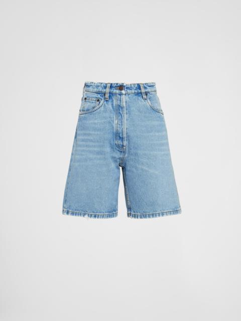 Prada Denim Bermudas