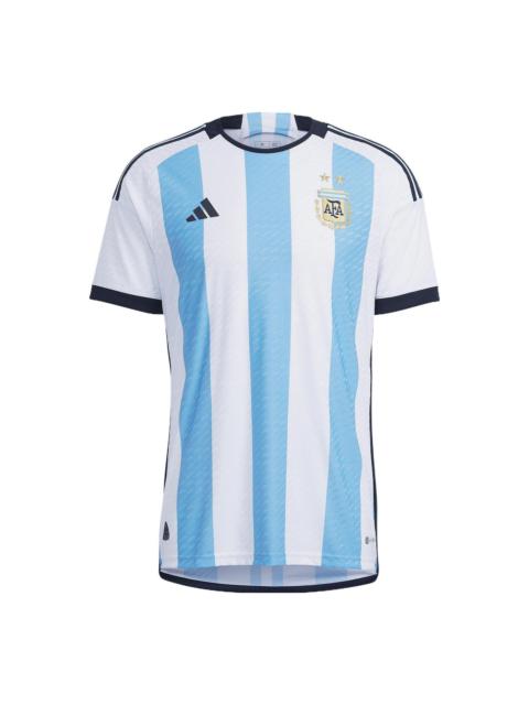 adidas Argentina 2022-2023 World Cup Home Authenic Jersey HF2157