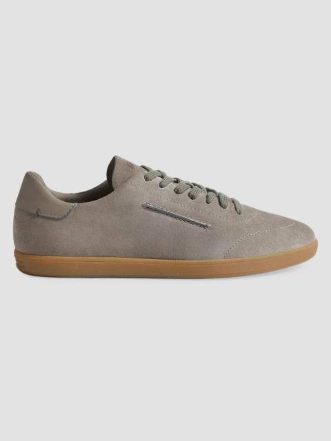 ZEGNA Men's 232 Suede Sneakers - Grey