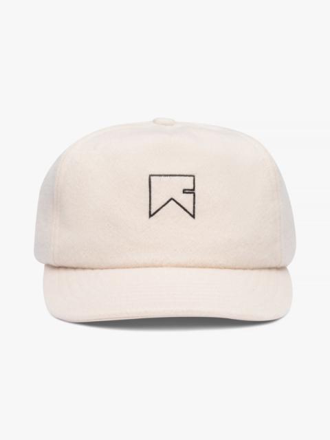 Rhude CASHMERE CHEVRON LOGO HAT