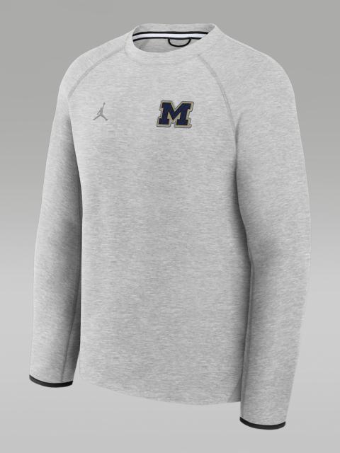Jordan Michigan Tech Fleece Men's Jordan Brand College Pullover Crew
