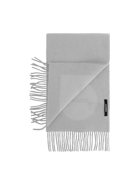 JACQUEMUS logo-detail fringed scarf