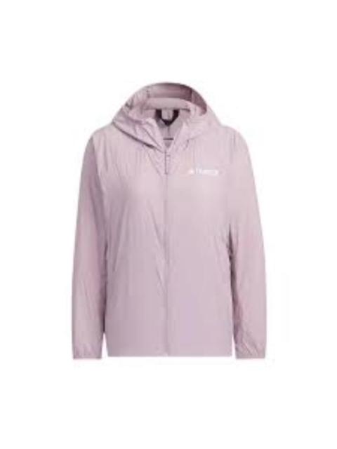 adidas (WMNS) adidas Lightweight Windbreaker Asia Sizing 'Purple' IS0277