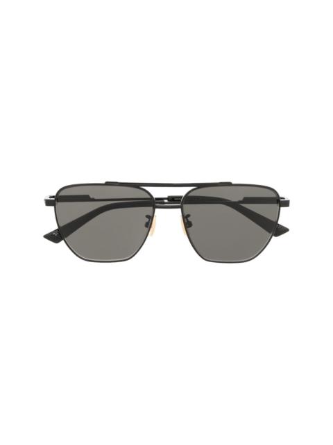 Bottega Veneta pilot-style tinted sunglasses