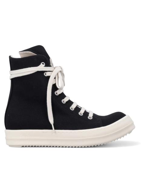 Rick Owens DRKSHDW Rick Owens DRKSHDW Temple Vegan Sneaks High Black Milk