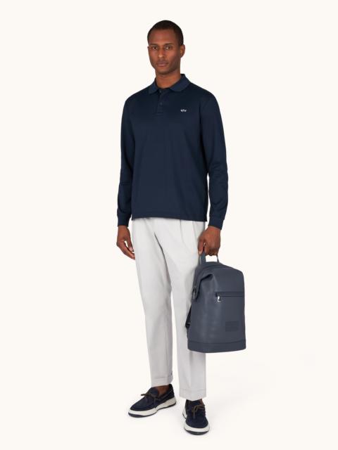 Paul & Shark DOUBLE PIQUÉ COTTON POLO