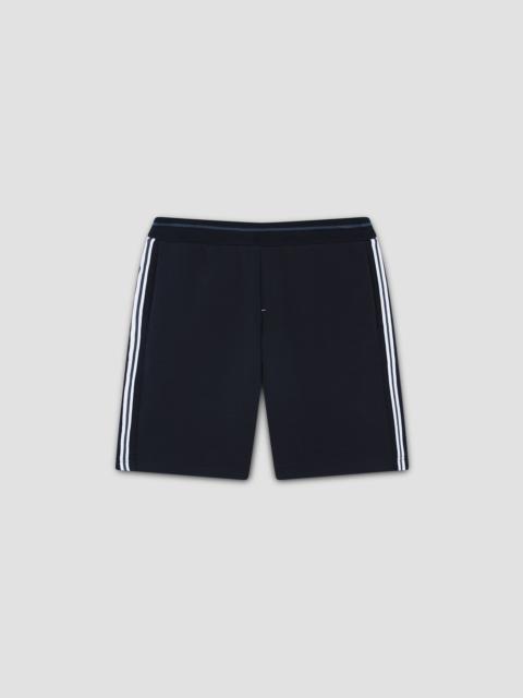 Paul & Shark X-SOFT FLEECE SPORTS BERMUDA WITH STRIPED DETAILS