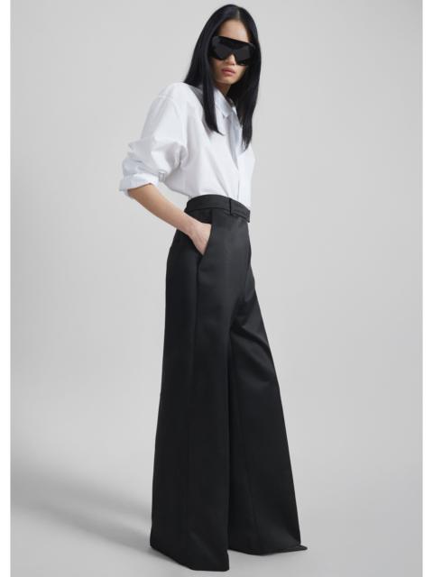 The Frankie Shop Brickell Satin Trousers - Black