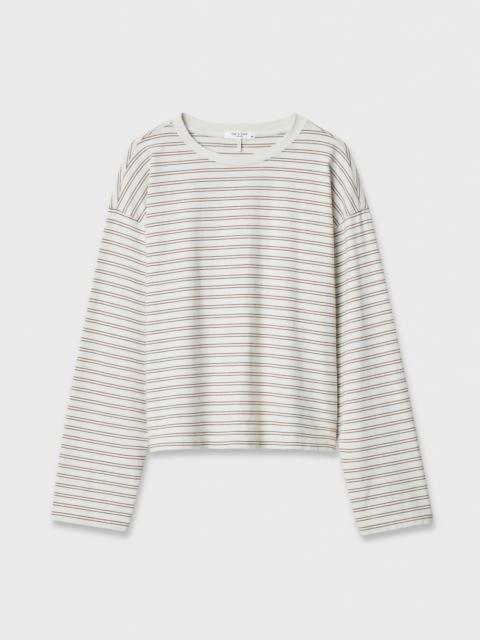 rag & bone Kelly Boxy Striped Long-Sleeve Tee