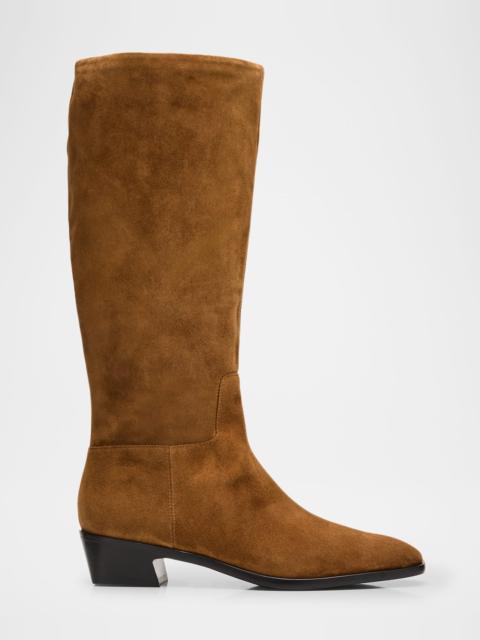 Vince Andes Suede Knee-High Boots