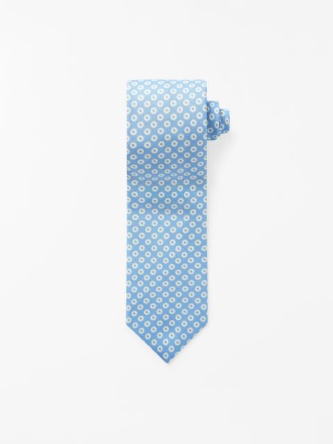 TIGER OF SWEDEN Geometa Silk Necktie
