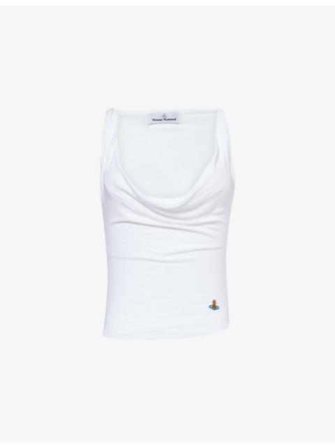 Vivienne Westwood Anna Cowl-Neck Knit Top