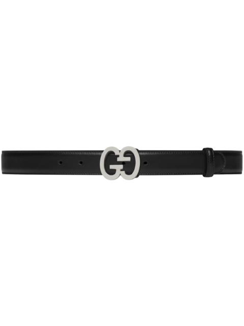 GUCCI Gucci GG Buckle Belt Black