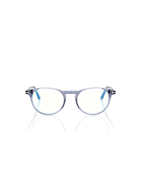 TOM FORD BLUE BLOCK ROUND OPTICALS