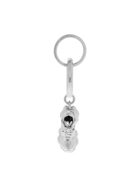 BALENCIAGA Keyholder Cargo Keyring in Silver