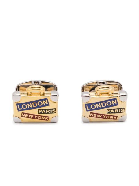 Paul Smith The MENS CUFFLINK SUITCASE, a refined accessory by PAUL SMITH, embodies luxury in the jewellery cate