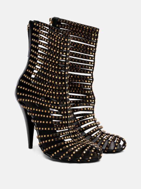 Givenchy 95 embellished leather ankle boots