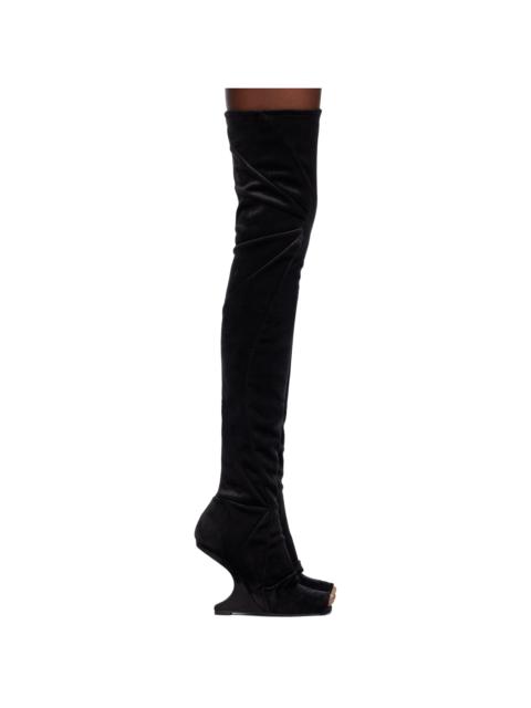 Rick Owens Lilies Black Cantilever 11 Boots