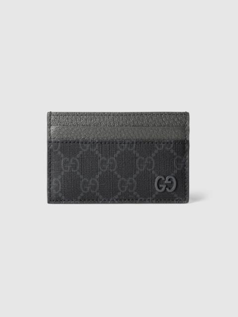 GUCCI GG card case with GG detail