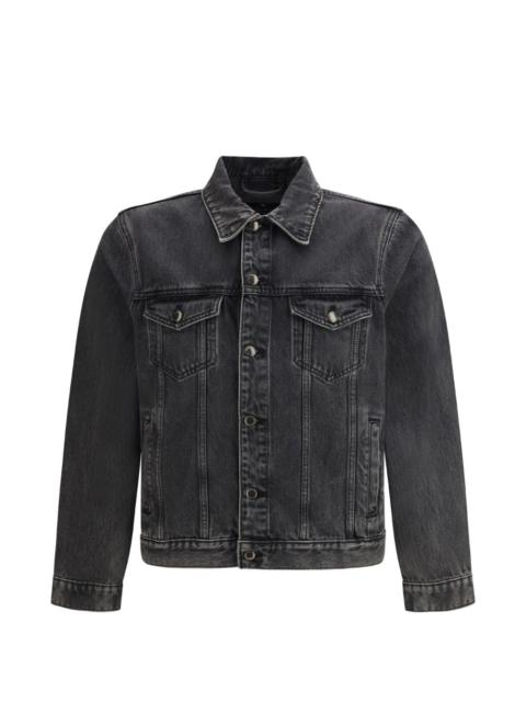 7 For All Mankind buttoned flap-pocket jacket
