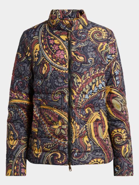 Etro Paisley Down Padded Jacket