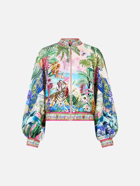CAMILLA BLOUSON SLEEVE BOMBER