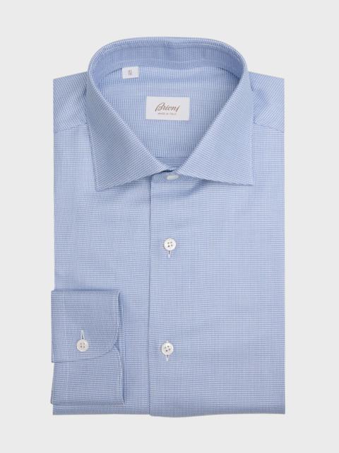 Men's Cotton Micro-Structure Dress Shirt
