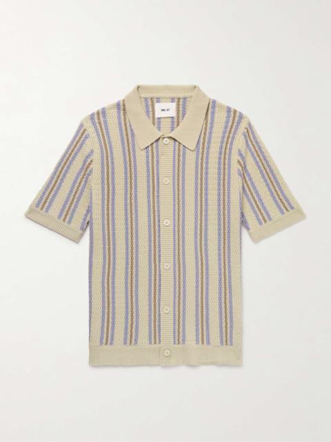 NN07 Jackie 6636 Striped Organic Cotton Shirt