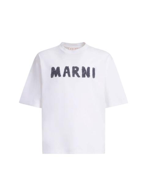 Marni Logo print t-shirt
