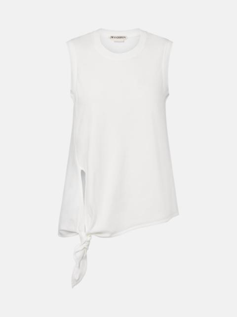 JW Anderson Cotton jersey tank top