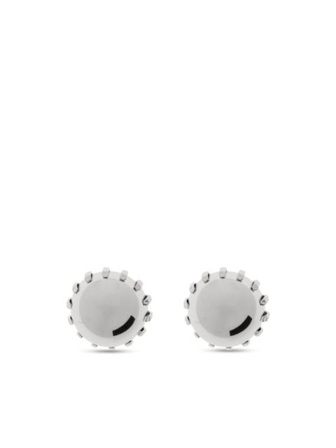 Marni domed-style stud earrings