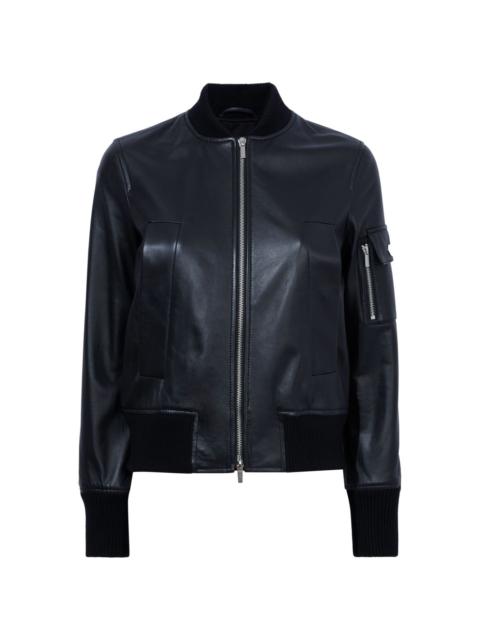 Mika leather bomber jacket
