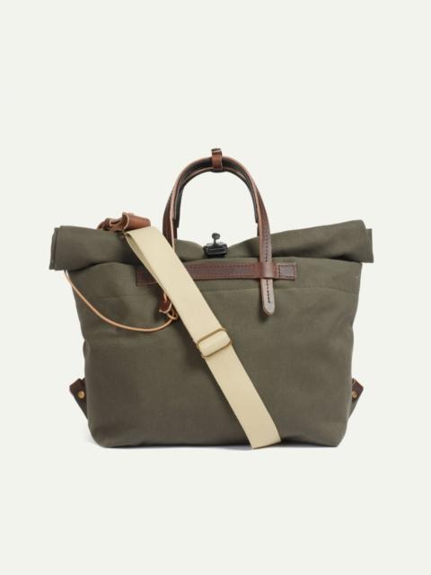 Bleu de Chauffe WOODY BUSINESS BAG  -  KHAKI BM