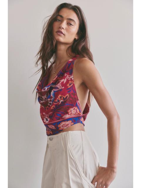 FREE PEOPLE Laila Cowl-Neck Top