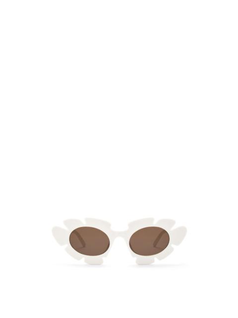 Flower sunglasses in injected nylon