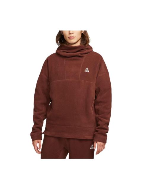 Nike ACG fleece hooded jacket 'Brown' DQ5780-217