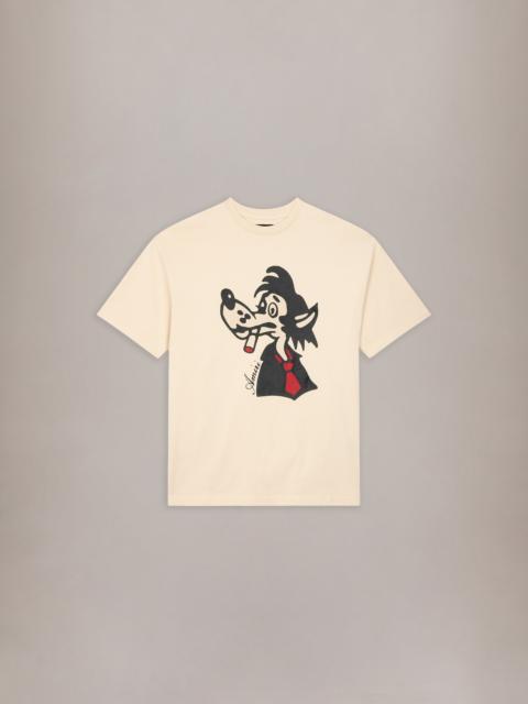AMIRI SMOKING WOLF OVERSIZED TEE
