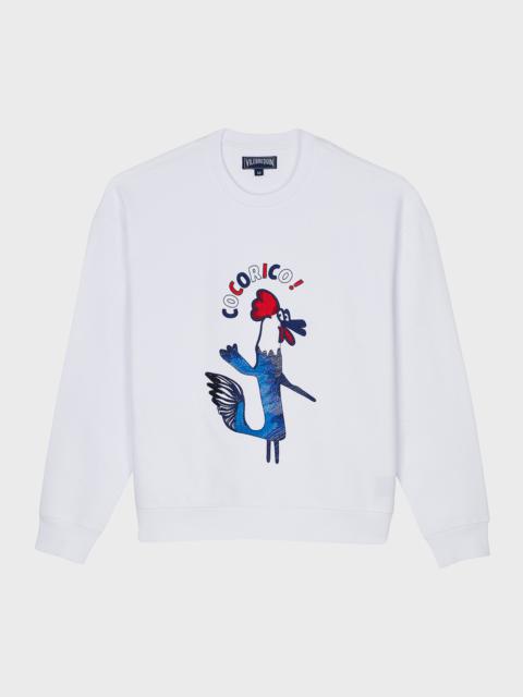 Vilebrequin Men's Cocorico Embroidered Sweatshirt