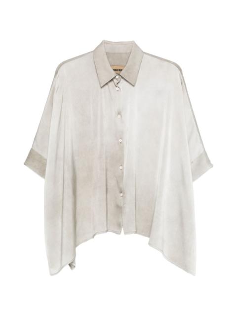 UMA WANG button short sleeve top