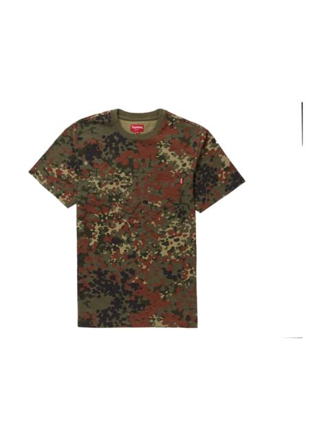 Supreme Supreme SS Pocket Tee (SS19) Olive German Camo
