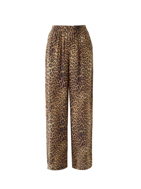 MELISSA ODABASH OLIVIA CHEETAH TROUSERS