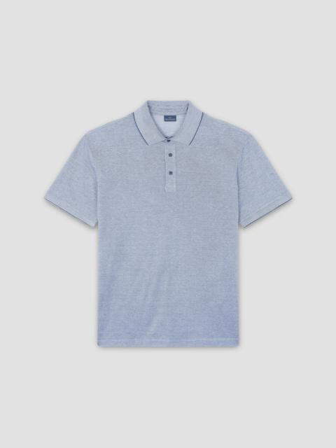 TWO TONE COTTON PIQUÉ POLO