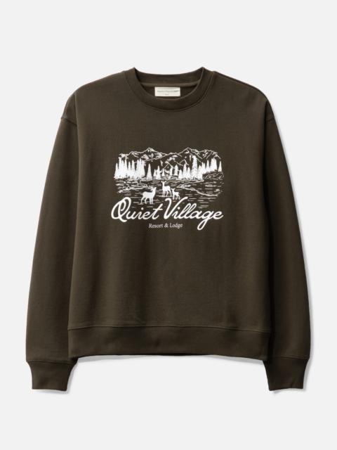 Museum of Peace & Quiet QUIET VILLAGE CREWNECK SWEATSHIRT