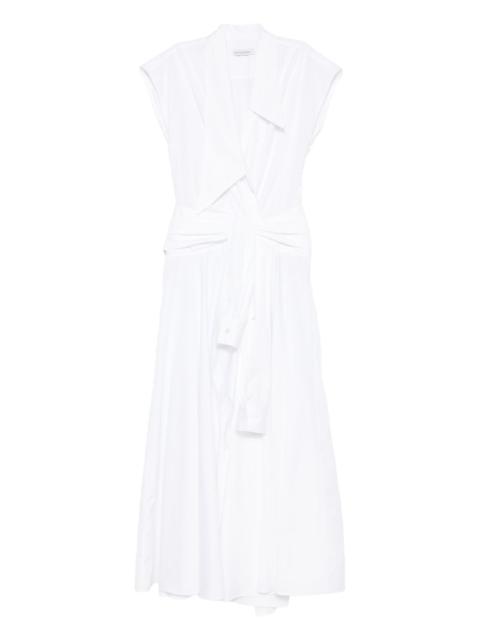 VIKTOR & ROLF bow drape wrap dress